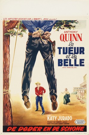 Man from Del Rio - Belgian Movie Poster (thumbnail)
