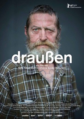 Drau&szlig;en - German Movie Poster (thumbnail)