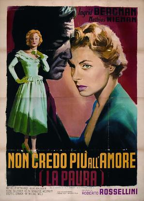 La paura - Italian Movie Poster (thumbnail)