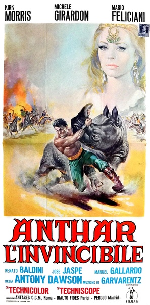 Anthar l&#039;invincibile - Italian Movie Poster (thumbnail)