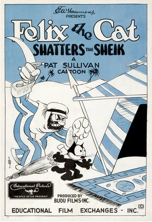 Felix the Cat Shatters the Sheik - Movie Poster (thumbnail)