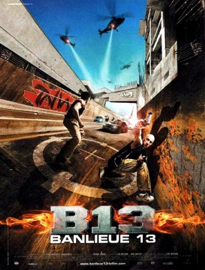 Banlieue 13 - French Movie Poster (thumbnail)