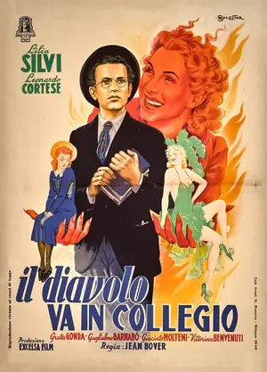 Diavolo va in collegio, Il Poster
