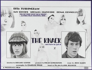 The Knack ...and How to Get It - British Movie Poster (thumbnail)
