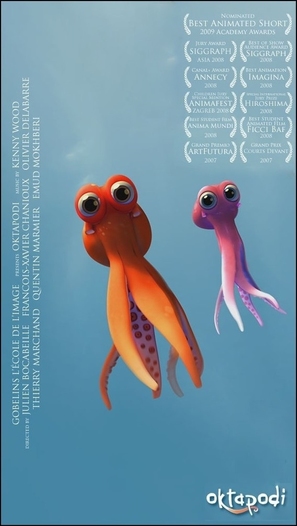 Oktapodi - French Movie Poster (thumbnail)