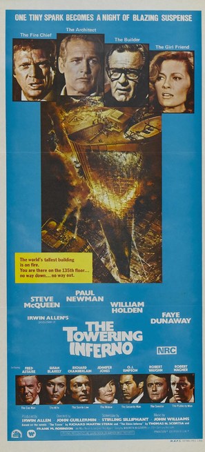 The Towering Inferno - Australian Movie Poster (thumbnail)