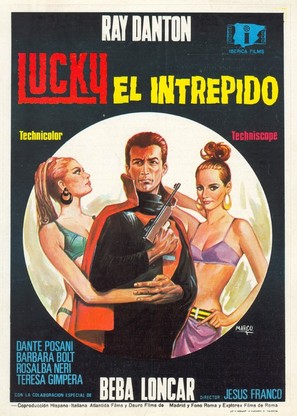 Lucky, el intr&eacute;pido - Spanish Movie Poster (thumbnail)