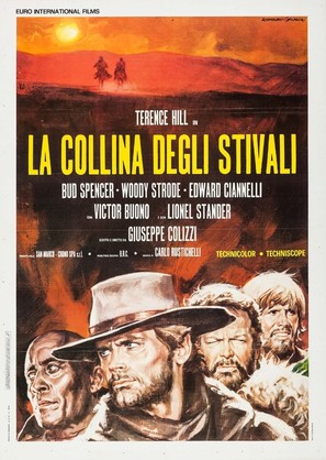La collina degli stivali - Italian Movie Poster (thumbnail)