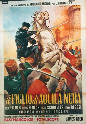 Il figlio di Aquila Nera - Italian Movie Poster (thumbnail)