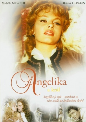 Ang&eacute;lique et le roy - Czech DVD movie cover (thumbnail)