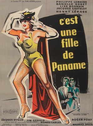 C&#039;est une fille de Paname - French Movie Poster (thumbnail)