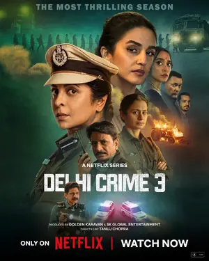 "Delhi Crime" Poster
