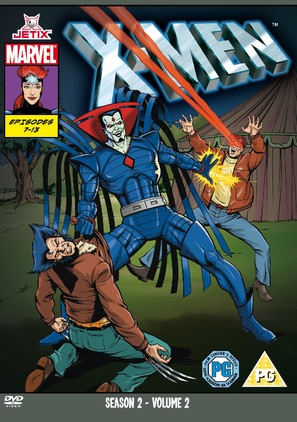 &quot;X-Men&quot; - British DVD movie cover (thumbnail)