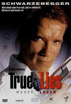 True Lies - German DVD movie cover (thumbnail)