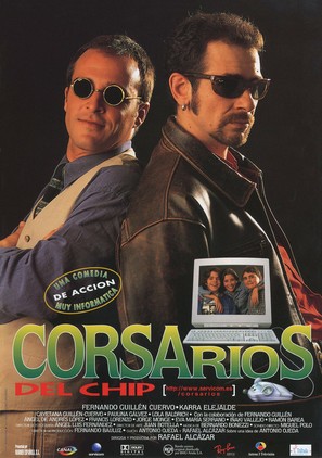 Corsarios del chip - Spanish Movie Poster (thumbnail)