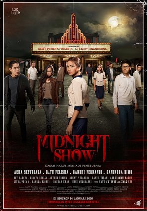 Midnight Show - Indonesian Movie Poster (thumbnail)