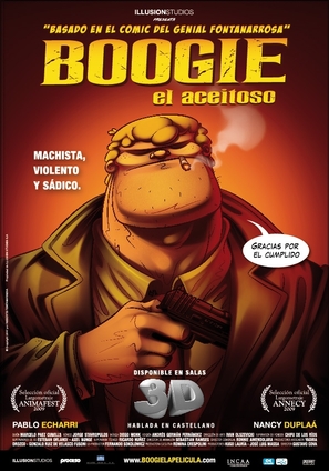 Boogie al aceitoso - Argentinian Movie Poster (thumbnail)