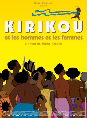 Kirikou et les hommes et les femmes - French Movie Poster (thumbnail)