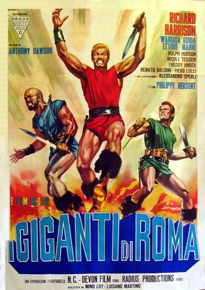 I giganti di Roma - Italian Movie Poster (thumbnail)
