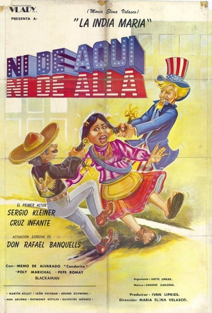 Ni de aqui, ni de alla - Mexican Movie Poster (thumbnail)