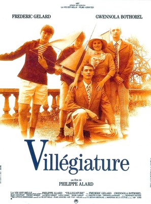 Vill&eacute;giature - French Movie Poster (thumbnail)