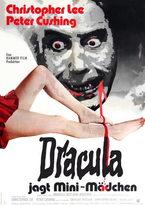Dracula A.D. 1972 - German Movie Poster (thumbnail)