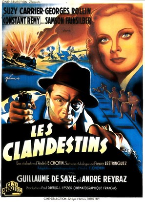 Les clandestins - French Movie Poster (thumbnail)
