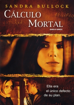 Murder by Numbers - Argentinian DVD movie cover (thumbnail)