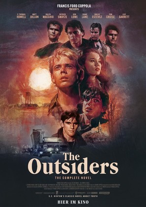 The Outsiders - German Movie Poster (thumbnail)