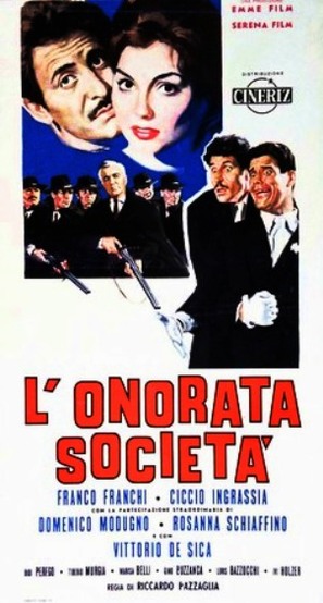 L&#039;onorata societ&agrave; - Italian Movie Poster (thumbnail)