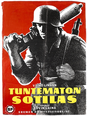 Tuntematon sotilas - Finnish Movie Poster (thumbnail)