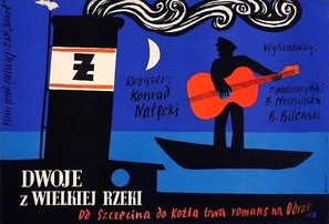 Dwoje z wielkiej rzeki - Polish Movie Poster (thumbnail)