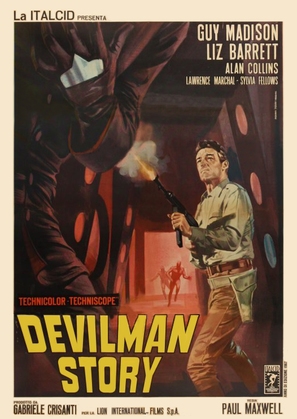 Devilman Story - Italian Movie Poster (thumbnail)