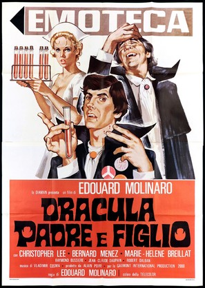Dracula p&egrave;re et fils - Italian Movie Poster (thumbnail)