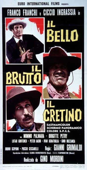 Il bello, il brutto, il cretino - Italian Movie Poster (thumbnail)