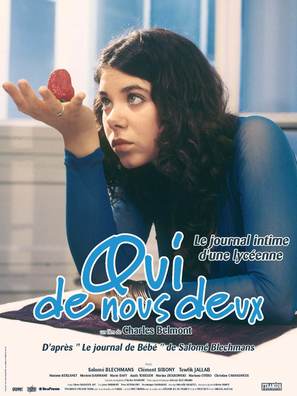 Qui de nous deux - French Movie Poster (thumbnail)