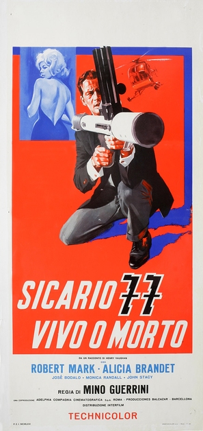 Sicario 77, vivo o morto - Italian Movie Poster (thumbnail)