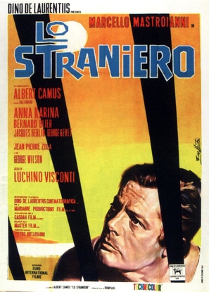 Lo straniero - Italian Movie Poster (thumbnail)