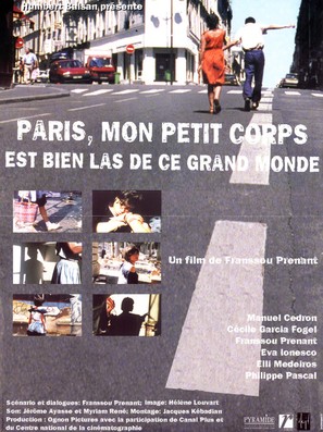Paris, mon petit corps est bien las de ce grand monde - French poster (thumbnail)
