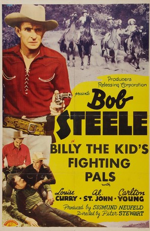 Billy the Kid&#039;s Fighting Pals - Re-release movie poster (thumbnail)