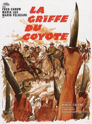 Il segno del coyote - French Movie Poster (thumbnail)