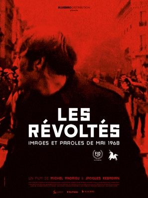 Les r&eacute;volt&eacute;s: images et paroles de Mai 1968 - French Movie Poster (thumbnail)