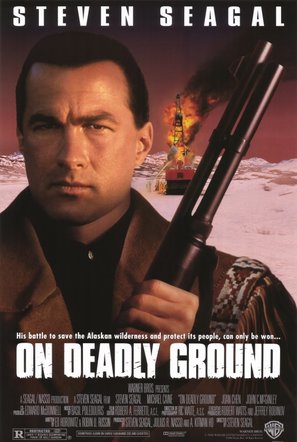 On Deadly Ground - Movie Poster (thumbnail)