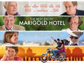 The Best Exotic Marigold Hotel - British Movie Poster (thumbnail)