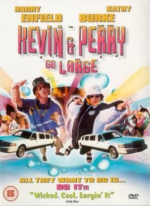 Kevin &amp; Perry Go Large - British DVD movie cover (thumbnail)