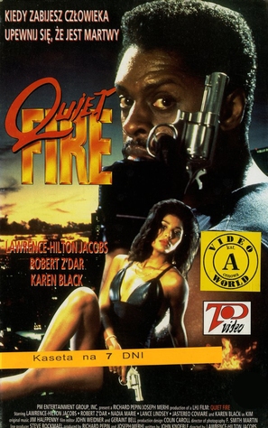 Quiet Fire - Polish VHS movie cover (thumbnail)