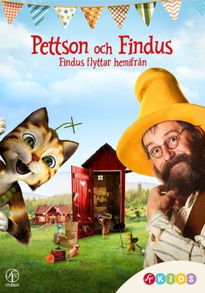 Pettersson und Findus - Findus zieht um - Swedish DVD movie cover (thumbnail)