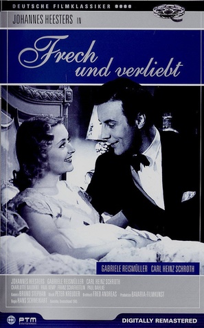 Frech und verliebt - German VHS movie cover (thumbnail)