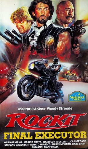 L&#039;ultimo guerriero - German VHS movie cover (thumbnail)