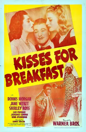Kisses for Breakfast Poster